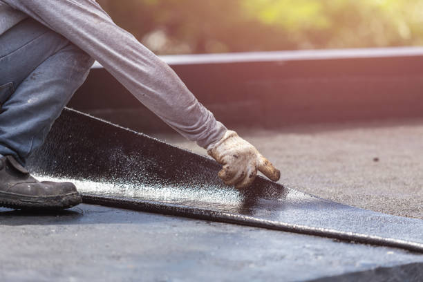 Professional Exterior Waterproofing technician working in Skokie, IL